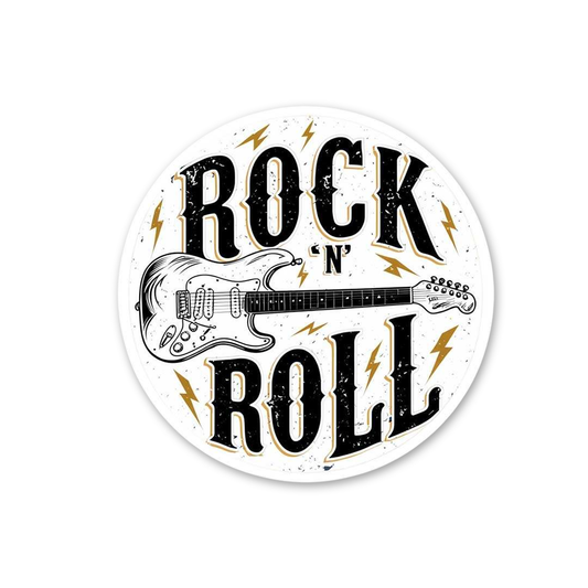 Classic Rock 'N Roll Emblem