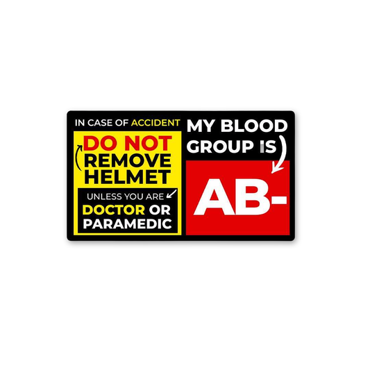 Emergency Helmet Medical Alert