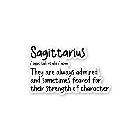 Sagittarius Character Definition