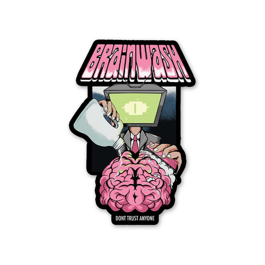 Brainwash TV Head Dystopia