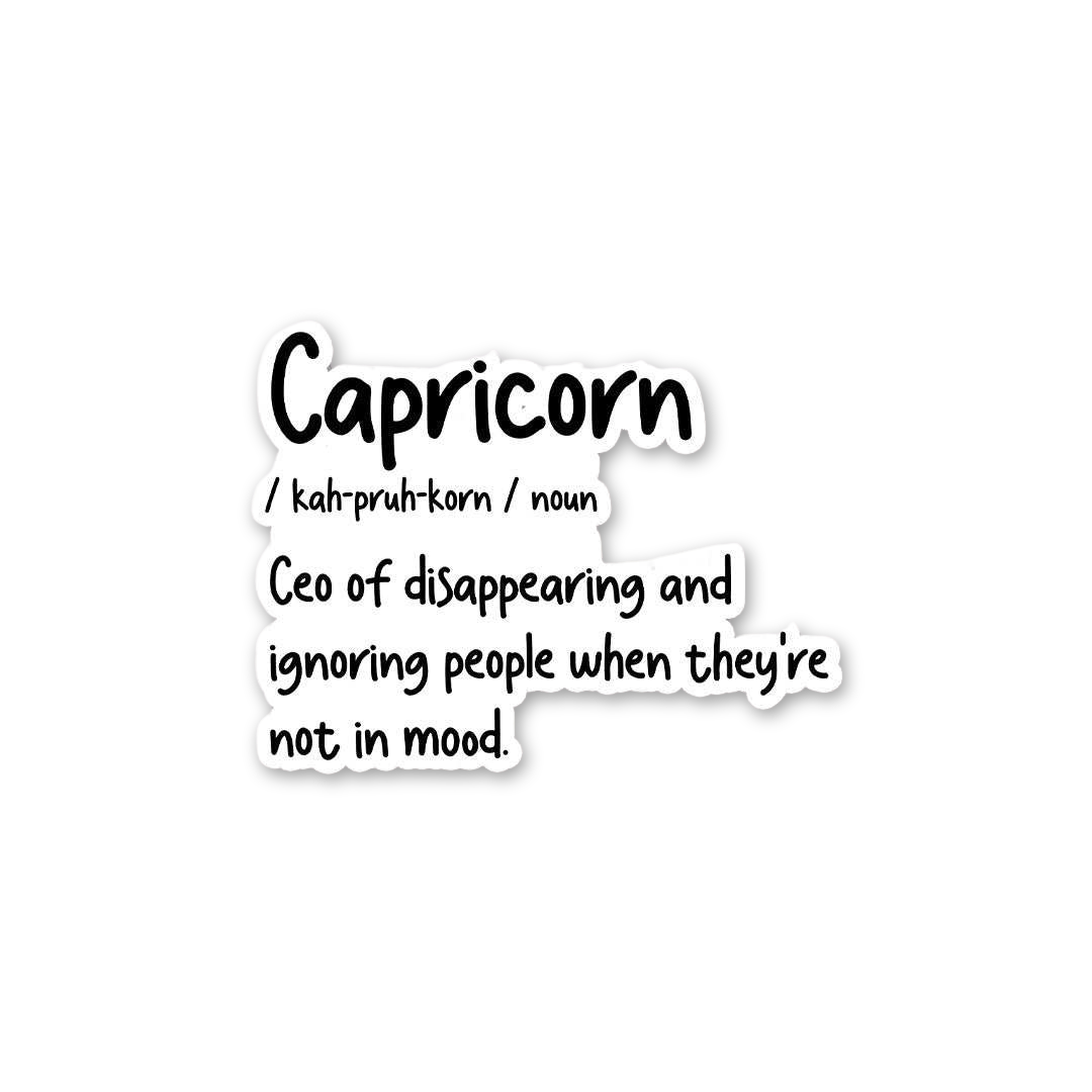 Capricorn Definition CEO