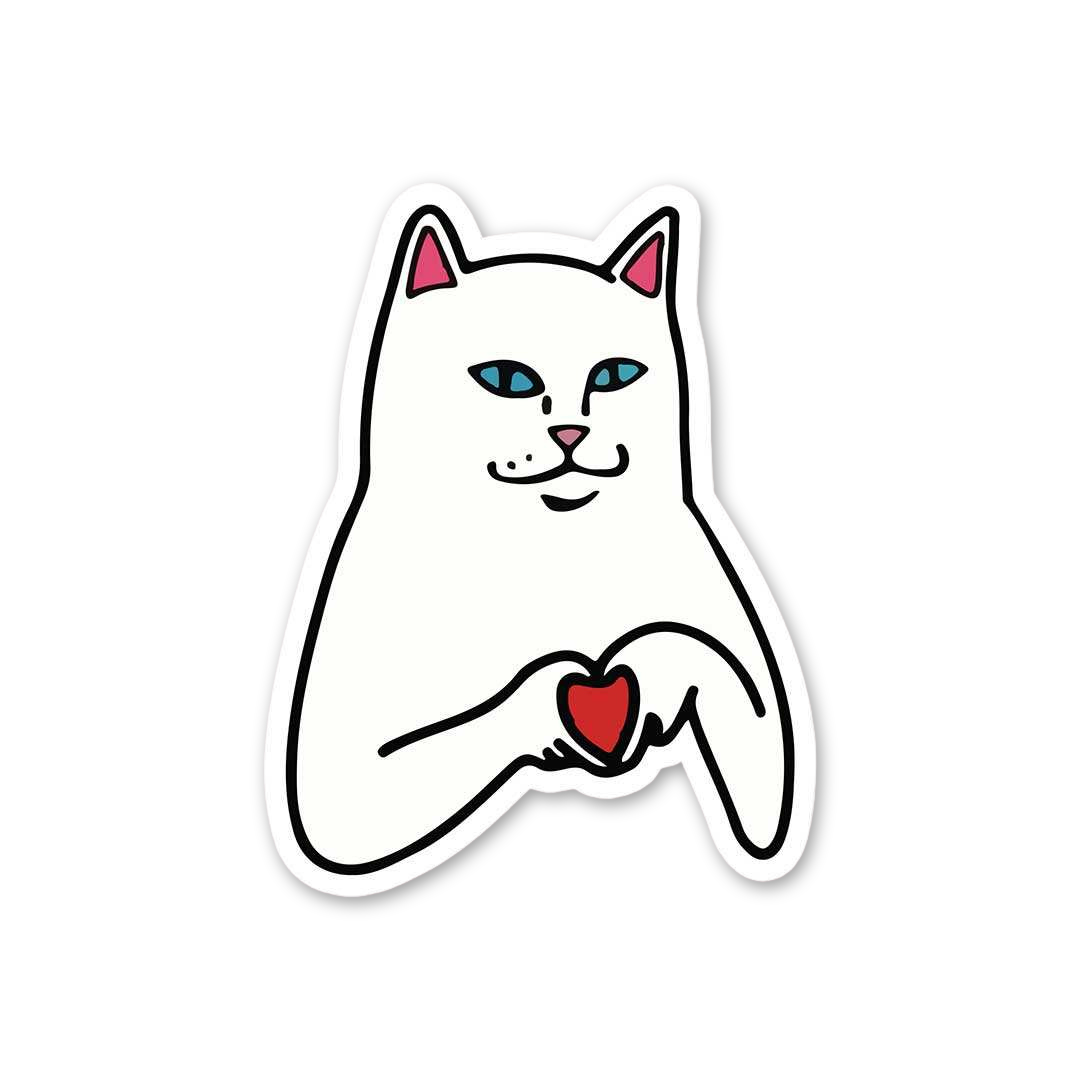 Cat Offering Love Heart