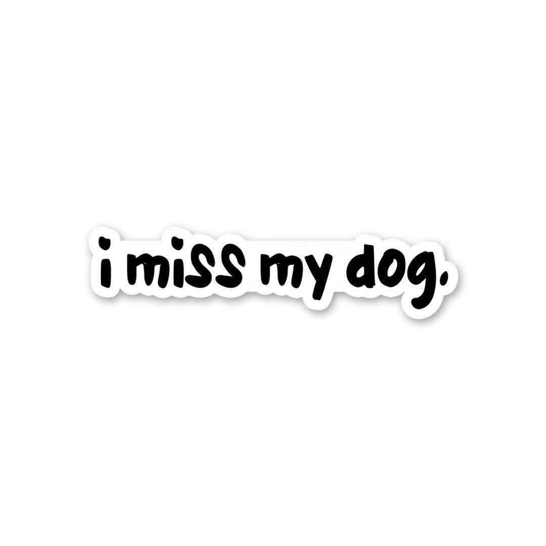 I Miss My Dog