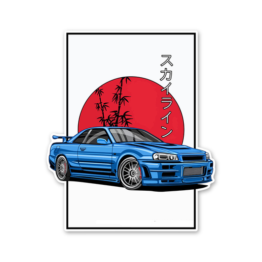 Skyline JDM Aesthetic