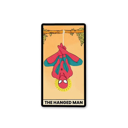 Webslinger Hanged Man Tarot