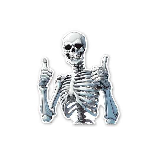 Happy Skeleton Thumbs Up