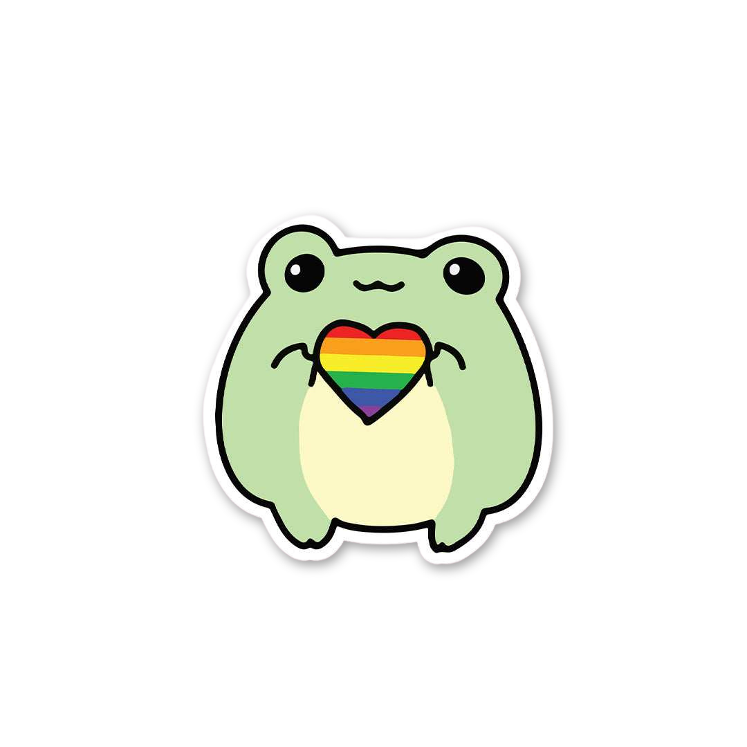 Sweet Pride Frog Hug
