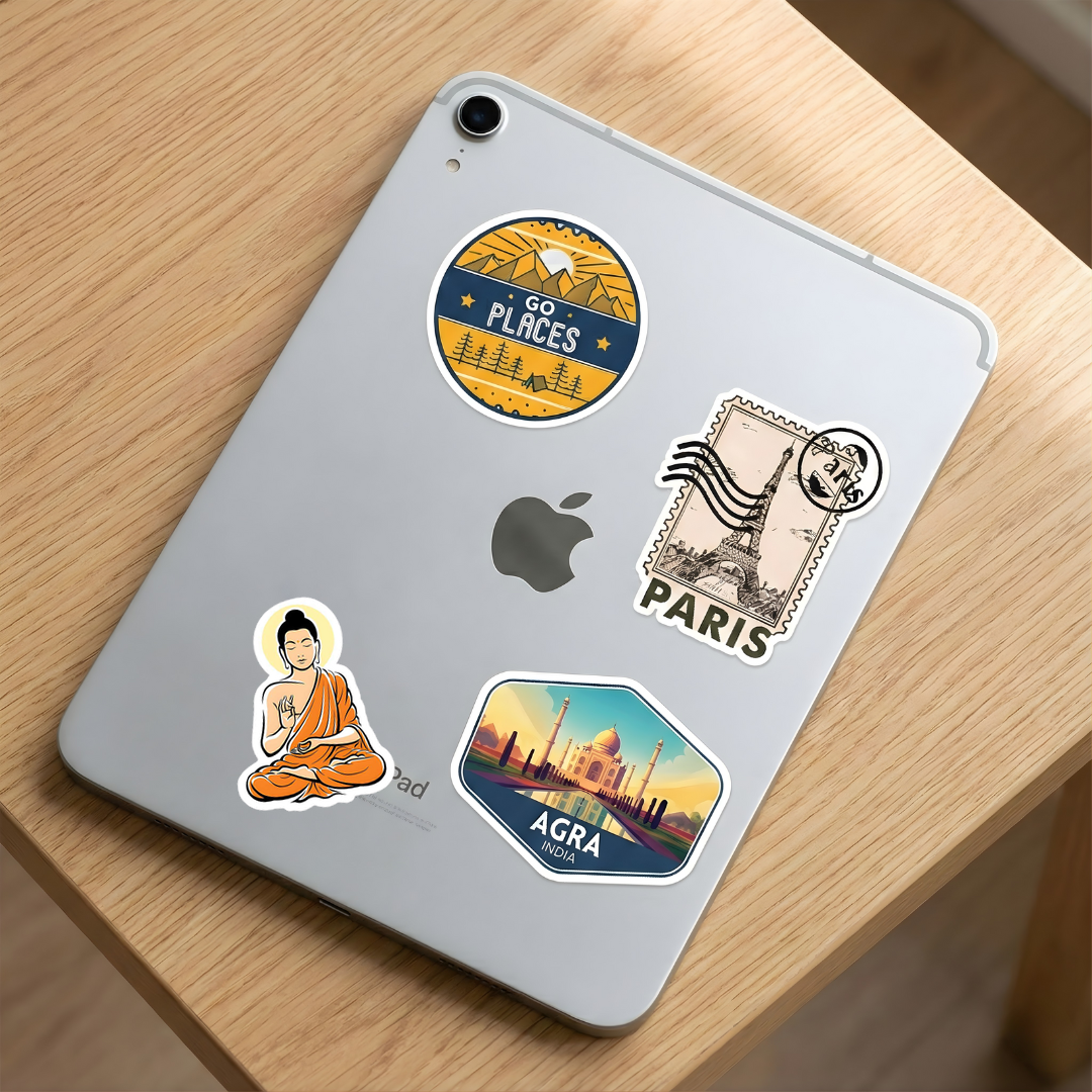 Serene Enlightenment Sticker
