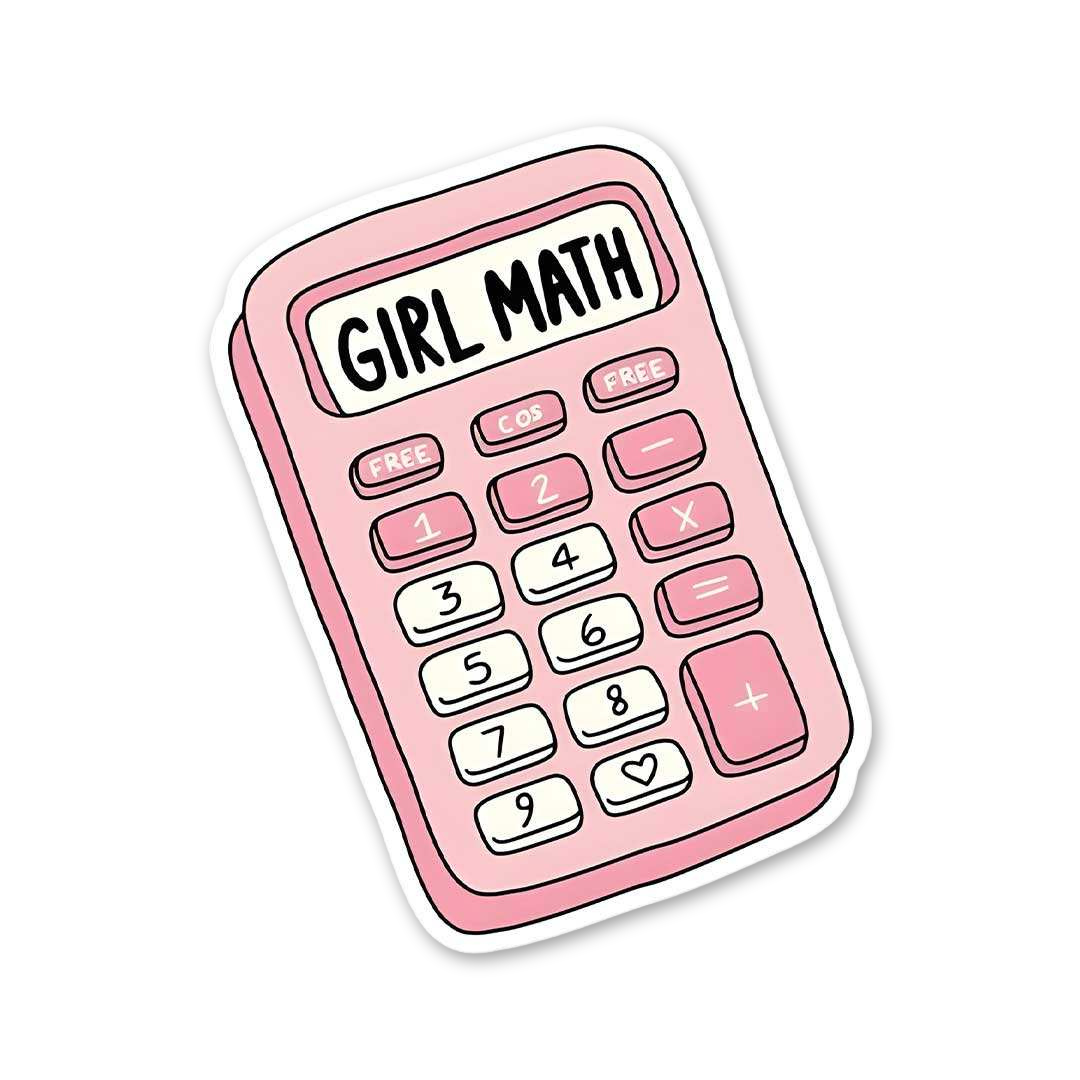 Pink Girl Math Machine