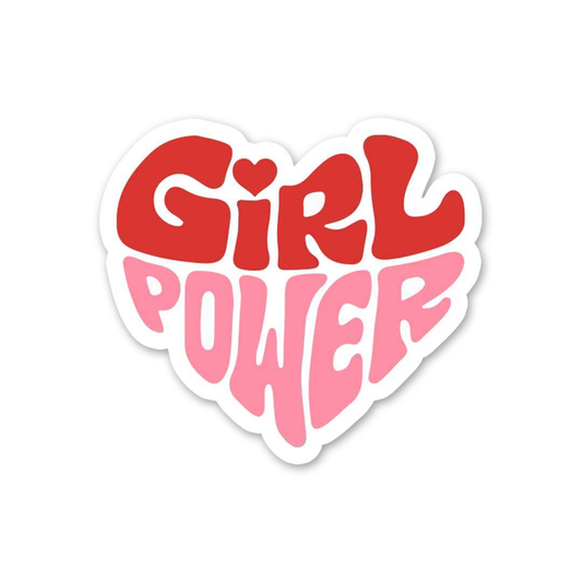 Groovy Girl Power Heart