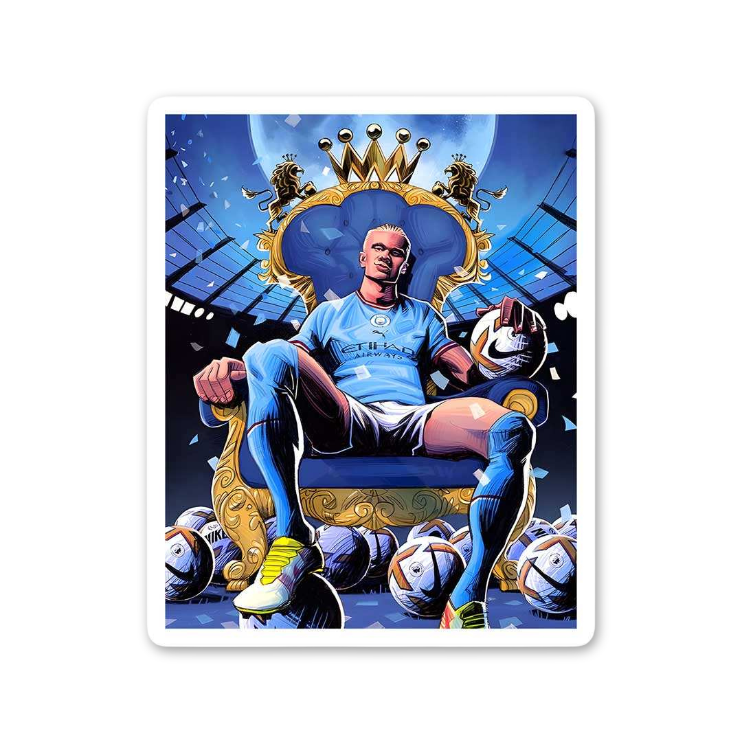 Soccer King Throne Art