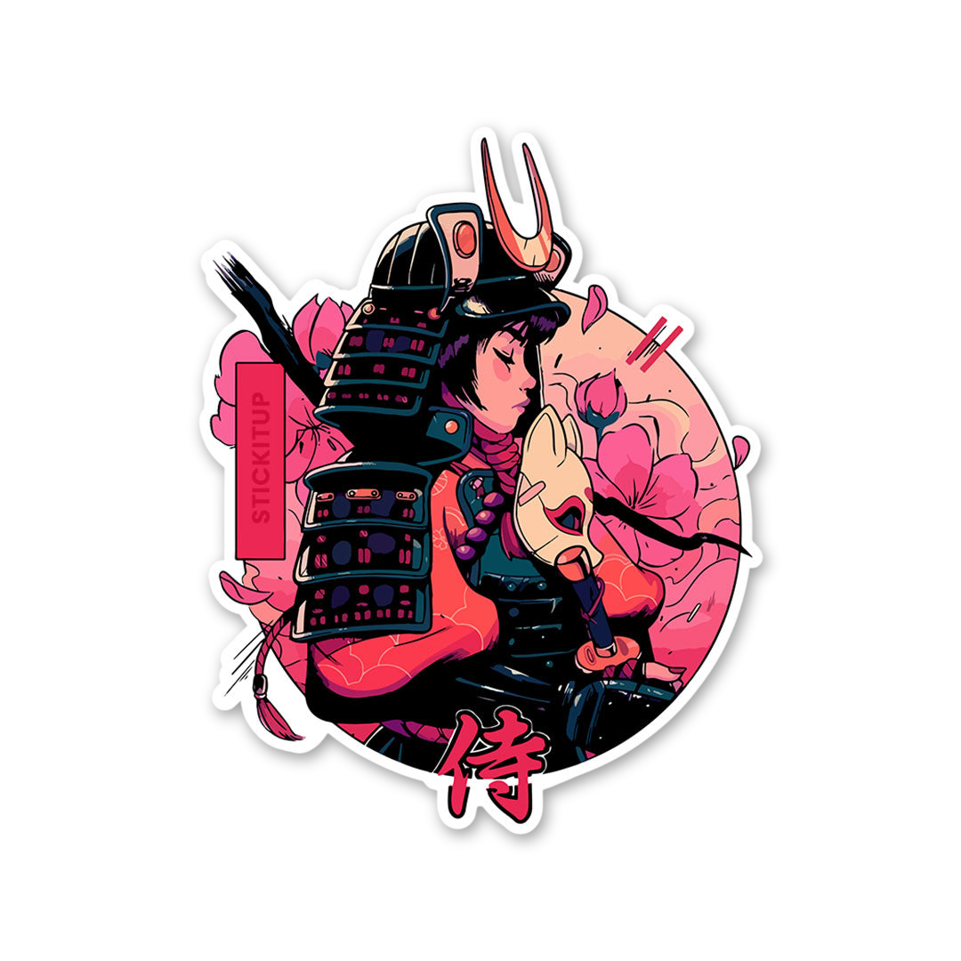 Neon Samurai Prayer