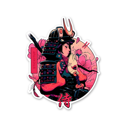 Neon Samurai Prayer