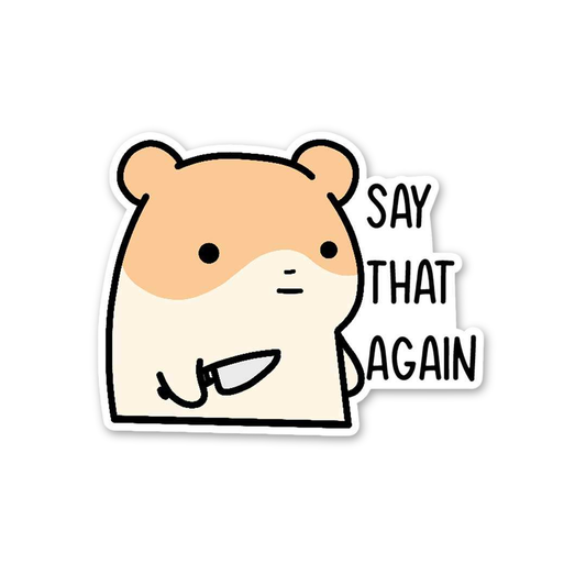 Cute But Deadly Hamster