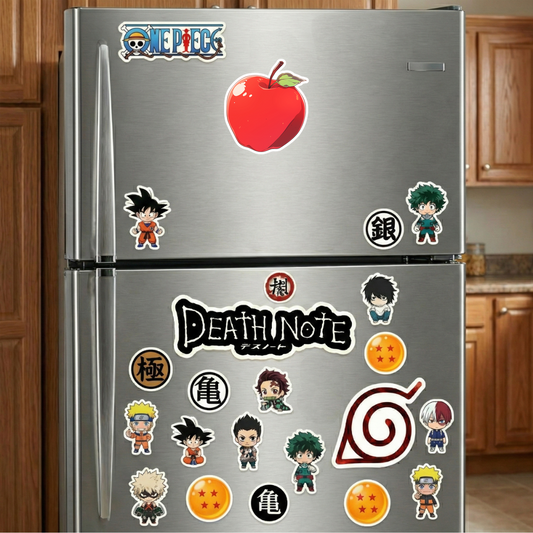 red apple sticker