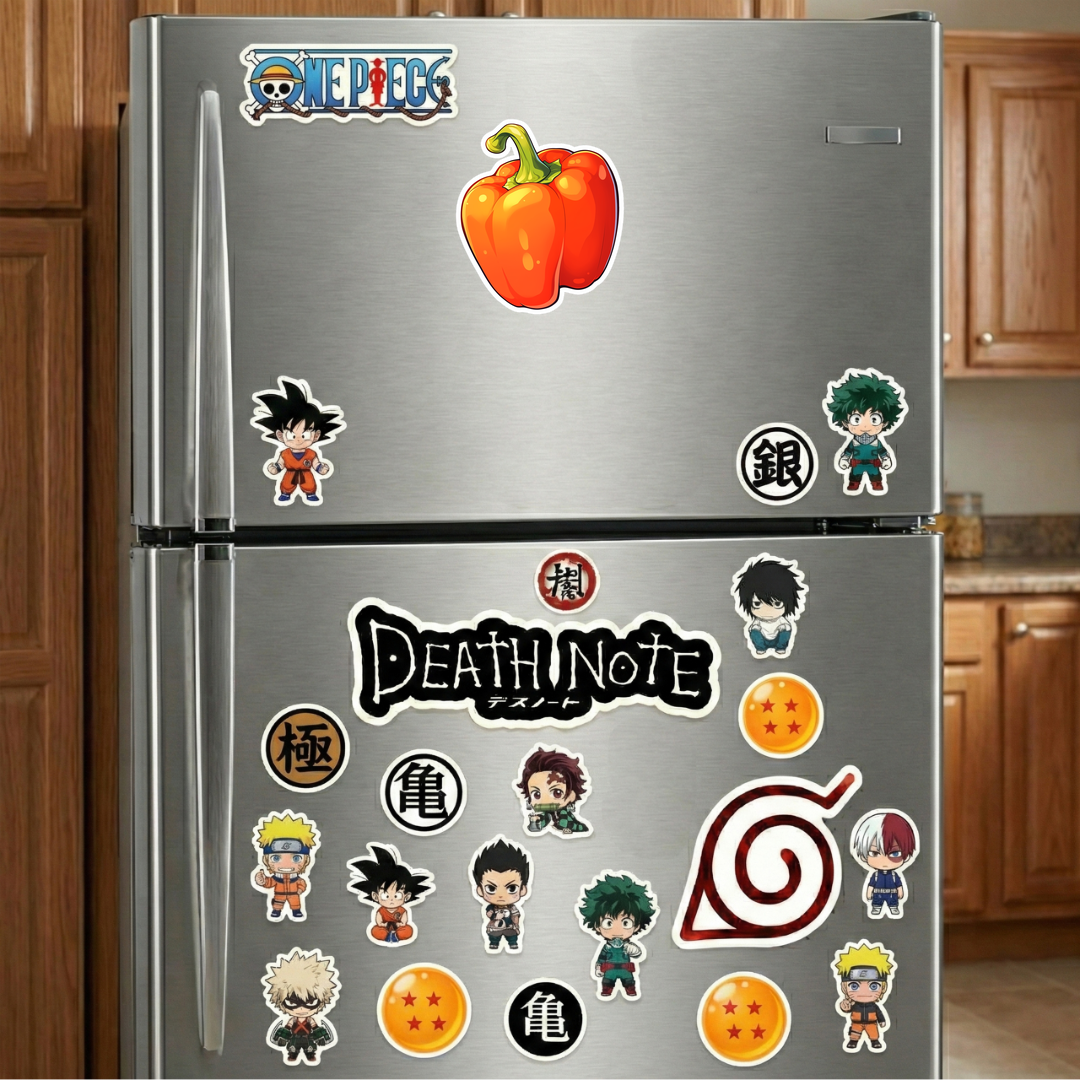 red bell pepper sticker