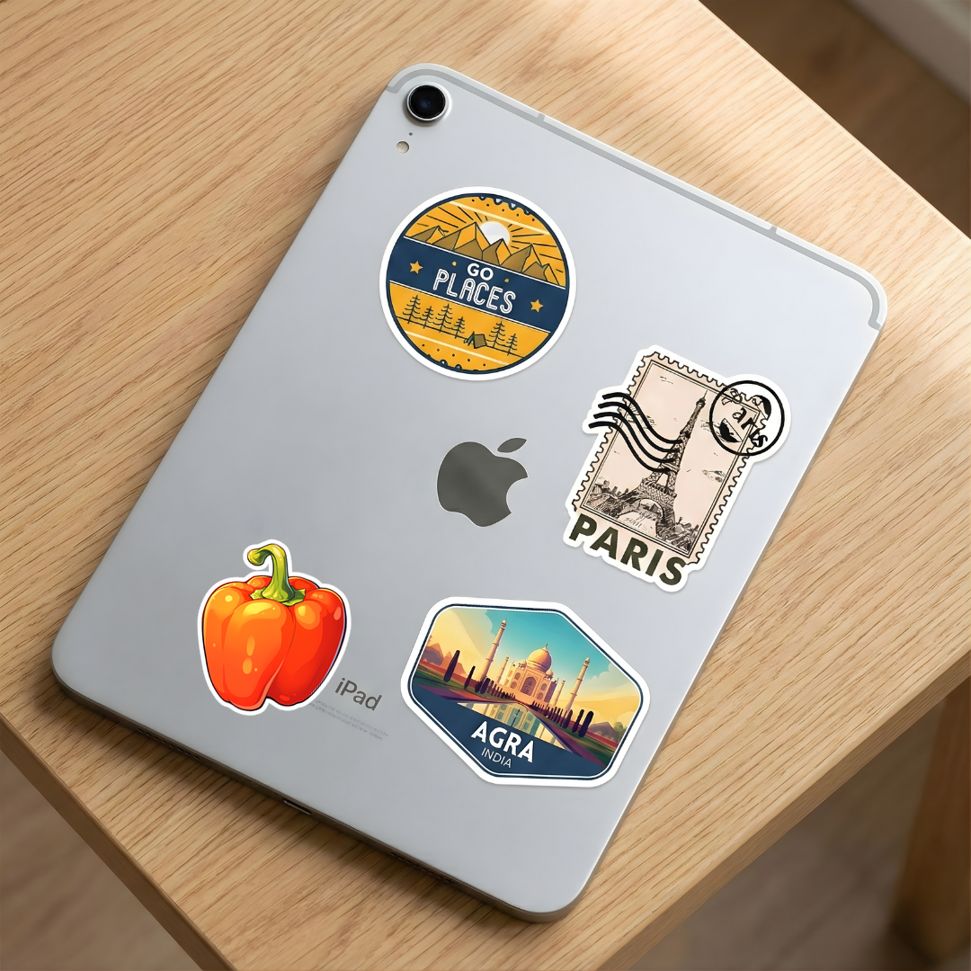 red bell pepper sticker