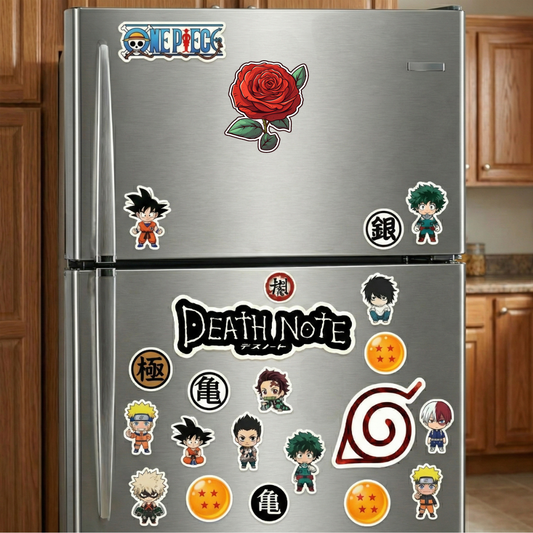 red rose cartoon sticker