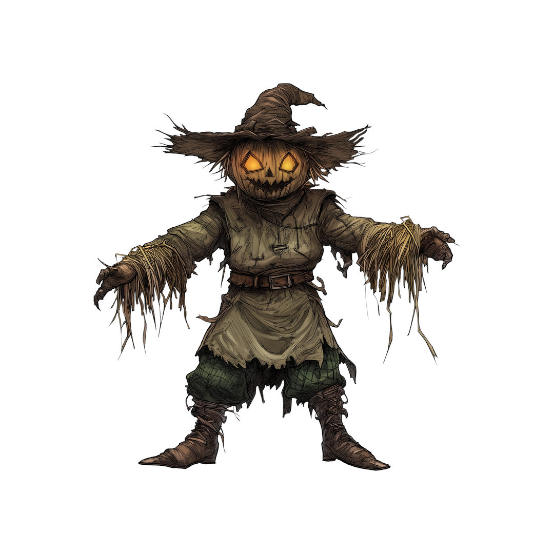 scarecrow halloween guardian sticker