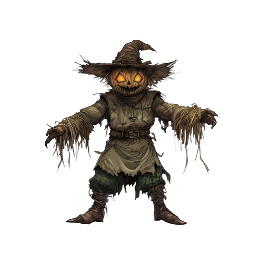 scarecrow halloween guardian sticker