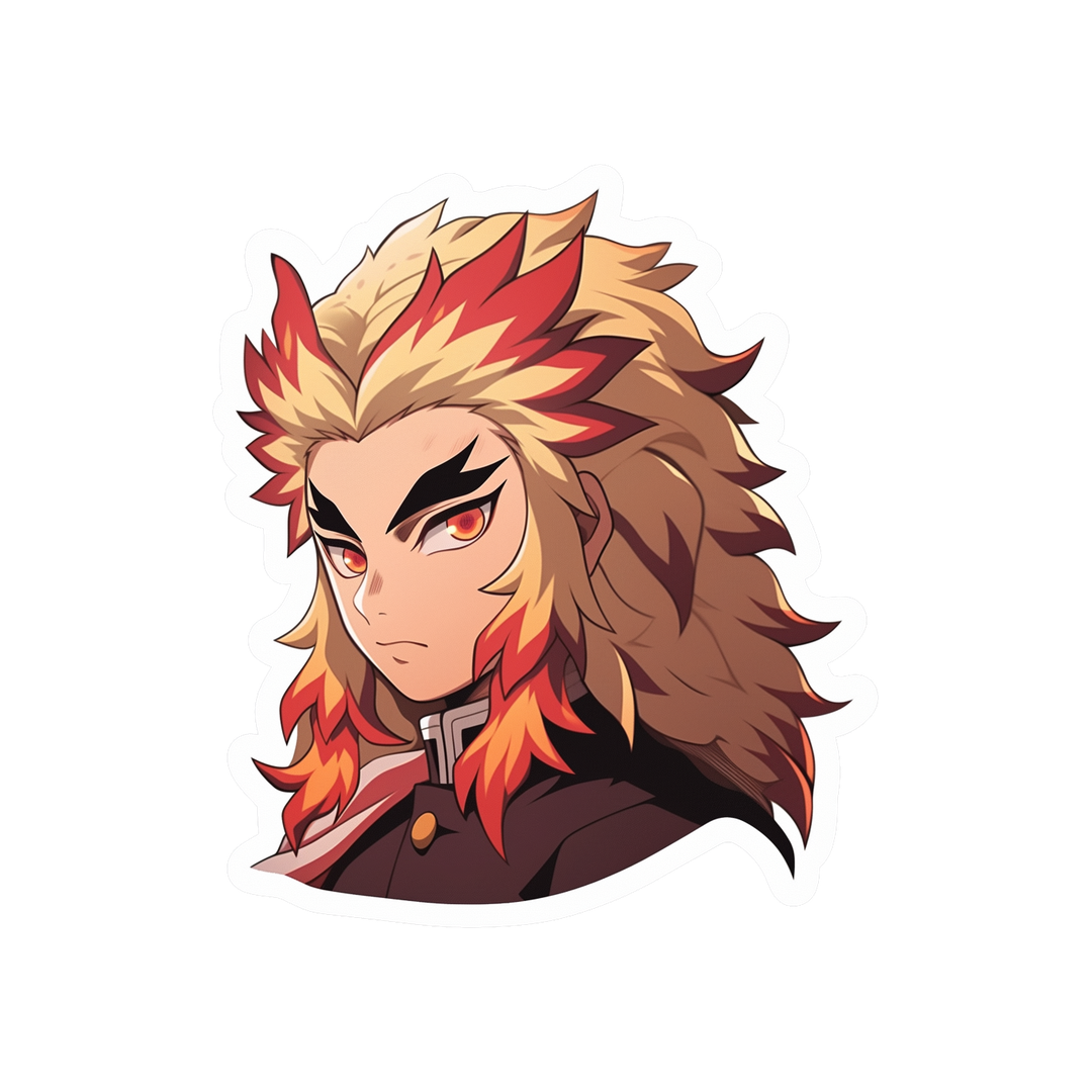 serious kyojuro rengoku sticker