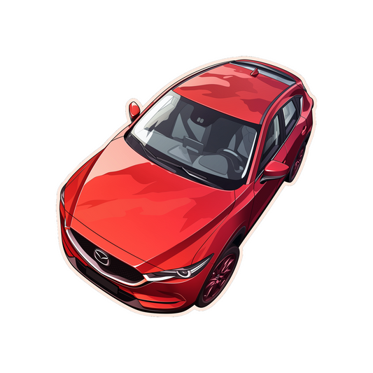 sporty mazda cx 5 sticker