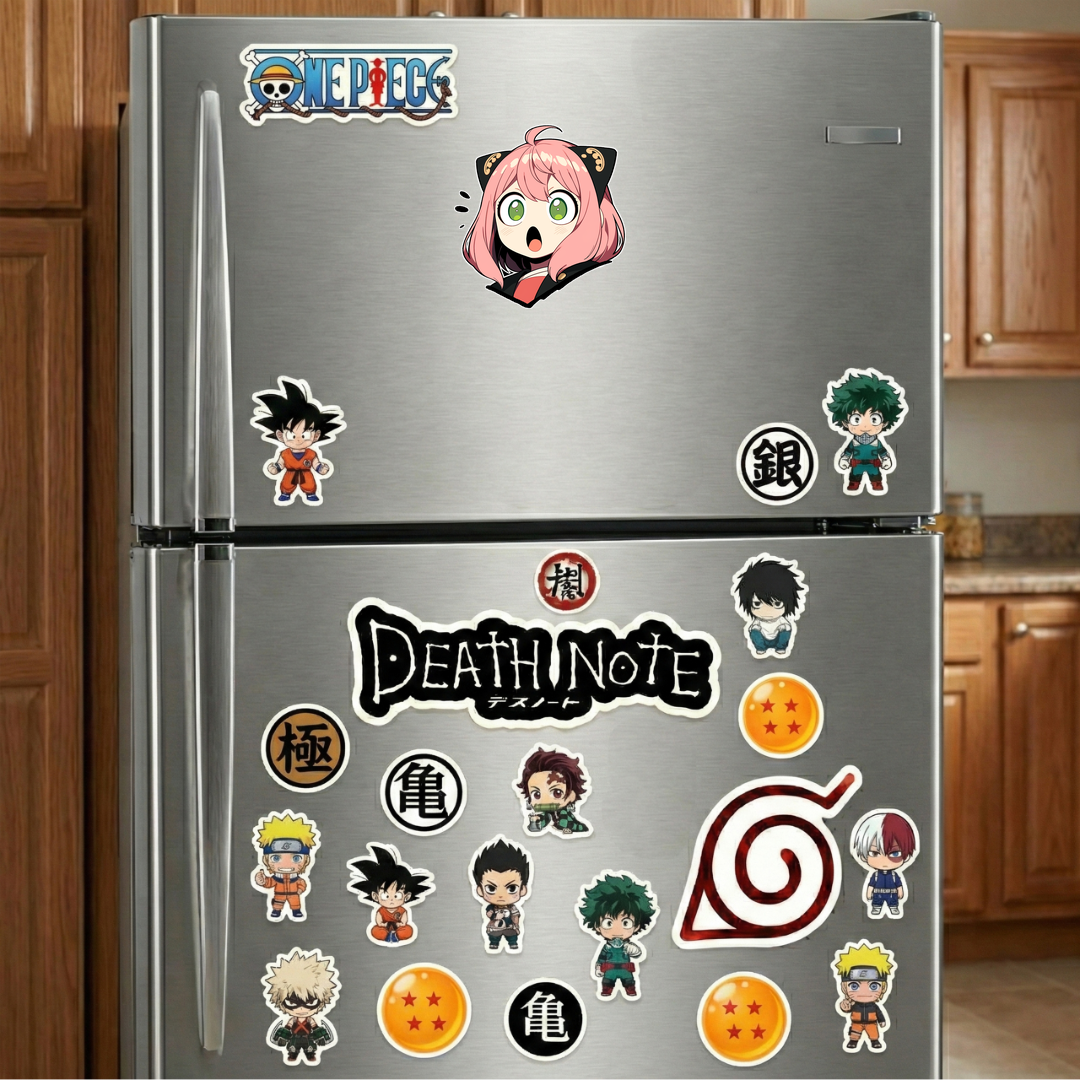 spy x family surprised anya forger sticker