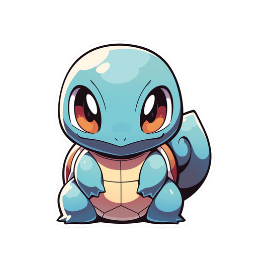 squirtle kawaii baby pokemon sticker